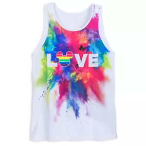 Disney Store Rainbow Mickey Collection Tank Top für Erwachsene Gr. XL XXL Neu - Bild 1 von 2
