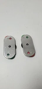  2 Vintage Baseball Ball Strike Out Counter Pair Clicker Stainless Steel  C2 - Picture 1 of 4