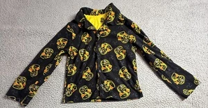 Cobra Kai Boys Multicolor Long Sleeve Button Up Pajama Top Size 10 - Picture 1 of 9