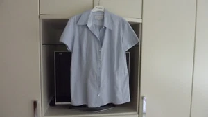 Damen Bluse S-Oliver_Bluse_Größe 46 blau karriertt Top Zustand #9o - Bild 1 von 5