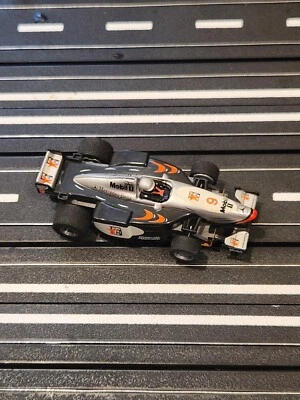 TYCO Mattel Hot Wheels 440-X2 Indy F1 Mobil 1 Mercedes #9 Slot Car Running - image 1 of 2