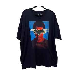 Batman Vs Superman Dawn of Justice DC Comics Movie Promo T Shirt Blue Mens 2XL - Picture 1 of 6