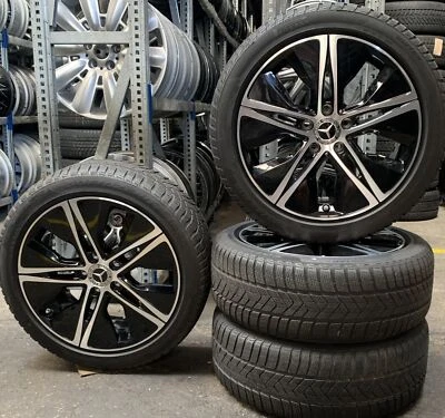 4 Orig Mercedes-Benz Winterräder 225/45 R18 91H B W247 A W177 A1774010500 1471 - Bild 1 von 4