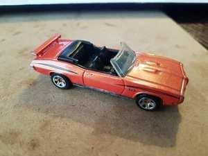 HOT WHEELS '70 PONTIAC GTO CABRIOLET CAR - Picture 1 of 6