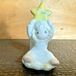 Precious Moments Ornament, Girl holding Star "Peace" - Picture 1 of 6
