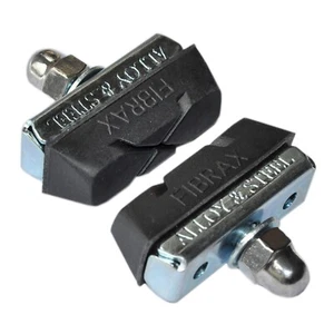 1 Pair Weinmann Raleigh X Pattern Brake Blocks 36MM For Steel & Alloy Wheels - Picture 1 of 1