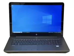 HP ZBook 17 G3 17.3" i7-6820HQ 16GB 256GB SSD 500GB HDD WIFI Windows 10 Laptop - Picture 1 of 16