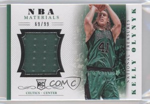 2013-14 Panini National Treasures NBA Material /99 Kelly Olynyk #14 Rookie RC