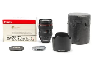 [Casi sin usar en caja] Lente zoom Canon EF 28-70 mm f2,8 L USM AF montura EF Japón - Imagen 1 de 24