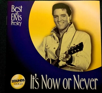 ELVIS PRESLEY  "BEST OF ELVIS ~ IT'S NOW OR NEVER"  24K GOLD CD BMG ©1996 Rare ♫ - Image 1 of 3
