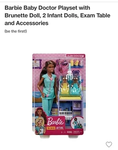 Barbie Baby Doctor Doll Playset - Picture 1 of 5