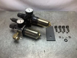 Bridgeport VMC 2216 3016 1162-51232V Air Pressure Switch Dual Regulator Watts - Picture 1 of 18