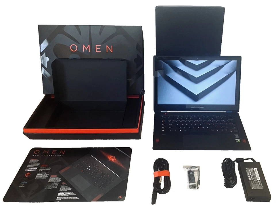 HP OMEN Notebook 15t-5100 CTO + HP Accessories - Boxed Set, Mint, Collector Item - Image 1 of 4