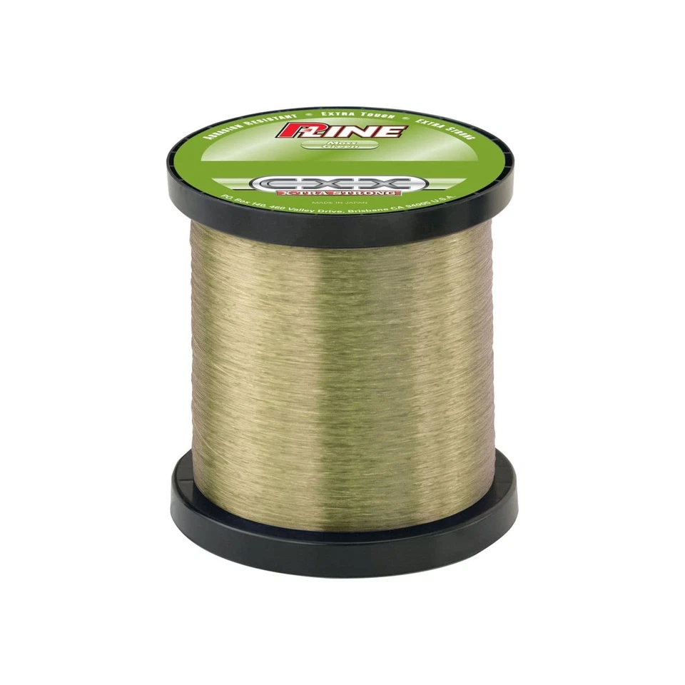 Linha de pesca verde musgo P-LINE CXX X-Tra Strong 6lb/600yd (CXXQG-6) - Imagem 1 de 1