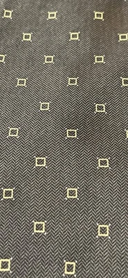 NAUTICA 100% WOVEN SILK GOLD & TREE BARK BROWN MENS TIE - Image 1 of 4