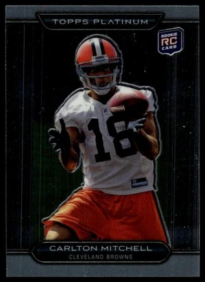 2010 Topps Platinum Carlton Mitchell #61 - Image 1 of 2