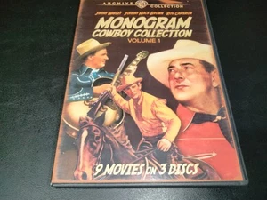 Monogram Cowboy Collection Vol. 1 DVD Johnny Mack Brown Western Warner Archive  - Picture 1 of 2