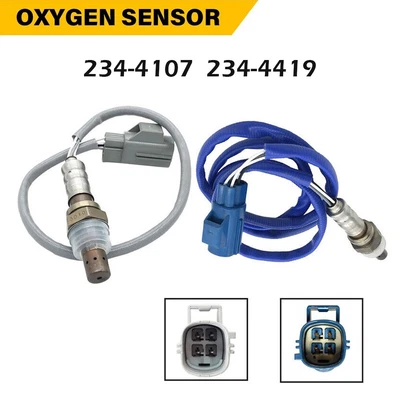 Sensor de oxígeno 2 piezas para Ford Transit Connect 2010-2013 2,0 L aguas arriba y aguas abajo Foto 1 de 4