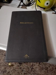 Used Highlighting BibliA Del Ministro Reina Valera 1960 Ultrafina Piel SINTETICA - Picture 1 of 16