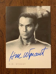 H M Wynant Signed Autographed Twilight Zone Card 2002 Rittenhouse Series 3 A52 - Picture 1 of 3