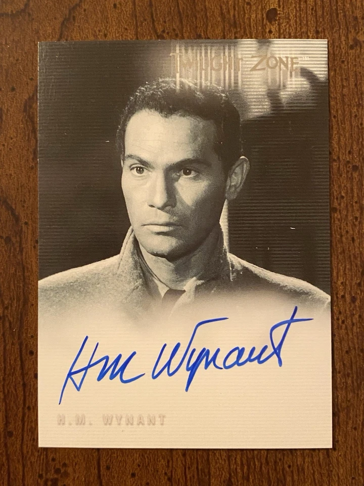 H M Wynant Signed Autographed Twilight Zone Card 2002 Rittenhouse Series 3 A52 - Image 1 of 3