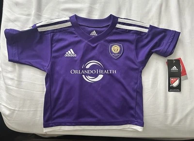 MLS Orlando City SC Adidas Home Purple Infant Jersey Size 24 Months NWT’s - Image 1 of 4