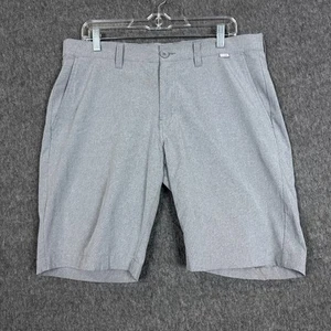 TravisMathew Shorts Mens 34 Gray Performance Golf Stretch Casual Lightweight - Picture 1 of 8
