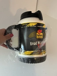 Love's Road Warrior Xtreme Thermos Tire Tread Truck Stop 64 Oz NEW Travel Mug - Picture 1 of 6