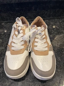 Yellow Box Niko Damengröße 8/weiß/beige Glitzer-Sneaker NEU - Bild 1 von 6