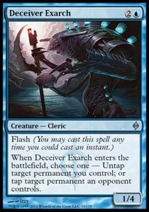 MTG English Deceiver Exarch NM Foil New Phyrexia - Picture 1 of 1