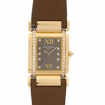 PATEK PHILIPPE Twenty-Four 4920R-001 Brown Ladies Used Watch #11104 - Image 1 of 4