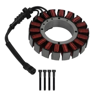 Stator Fit For Harley FLS  Softail Dyna 30017-08 30017-08A 2008-2017 2009 2010 - Picture 1 of 12
