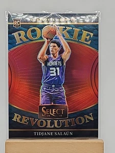 2024-25 Panini Select Tidjane Salaun RC Rookie Revolution Red Prizm - Bild 1 von 2