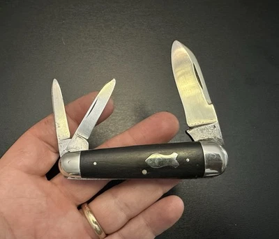 Navaja de bolsillo Whittler vintage 1874-1923, Walden Knife Co. - EE. UU. Foto 1 de 4