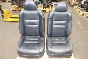 2004 2008 ACURA TSX Front LEATHER Seats Pair Left & Right w/ SRS - Picture 1 of 13