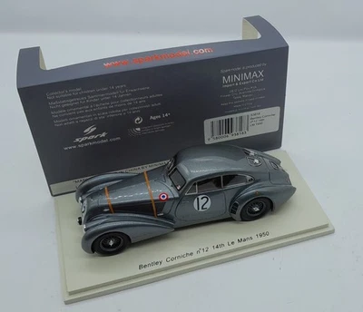 1/43 SPARK BENTLEY CORNICHE #12 LE MANS 1950 - Photo 1/3