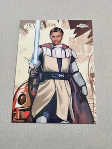 2025 Topps Chrome Star Wars Obi-Wan Kenobi Galactic Graffiti Case Hit SSP - Picture 1 of 5