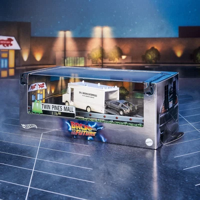 Mattel Hot Wheels Collectors Back to the Future 40th Anniversary Set SDCC 2025 - Image 1 of 4