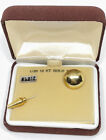 Vtg 12k Gold Filled Stick Pin Lapel Pin Original Box