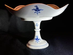 Meissen Blue Onion Compote Pedestal Bowl - Picture 1 of 5