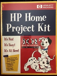 HP HOME PROJECT KIT.  Disney 101 Dalmatiner Printstudio CD ROM - Bild 1 von 2