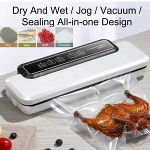 Food Saver Vakuumierer Versiegelung Eine Mahlzeit Maschine Foodsaver Versiegelungsset + Gratis Beutel - Bild 1 von 13