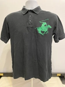 Beverly Hills Polo Club Herren Small Polo Grün Logo Kurzarm - Bild 1 von 7
