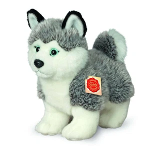 Teddy Hermann Husky Stuffed Animal Stuffed Animal Plush Dog Plush Grey White 23cm