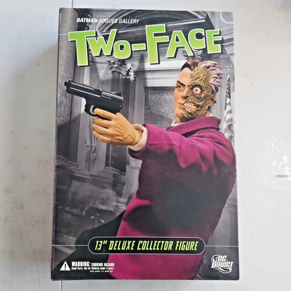 Two-face 13 Inch Deluxe Action Figure Doll Batman Villain DC Comics in US