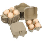 10 Pcs Eierkartons Eieraufbewahrung Eierbehälter Stapelbar Container