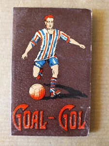 Goal - Gol - Pocket Rules football book circa 1920 Foot-ball soccer 105X64mm - Bild 1 von 14