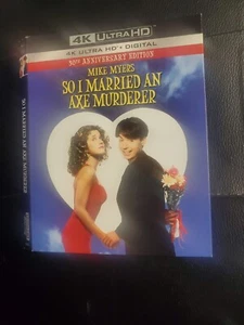 So I Married an Axe Murderer - 4K SLIPCOVER ONLY / NO CASE/ NO MOVIE - Picture 1 of 2
