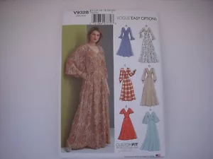 Vogue 9328 Maxi Abito Manica/Lunghezza Var. Modello Misses taglia 14-22 - Foto 1 di 11