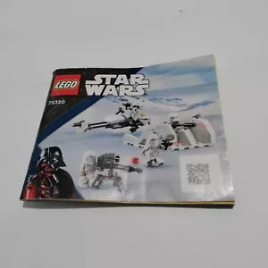 Lego Star War Snow Trooper Battle Pack 75320 Anleitung Booklet - Bild 1 von 5